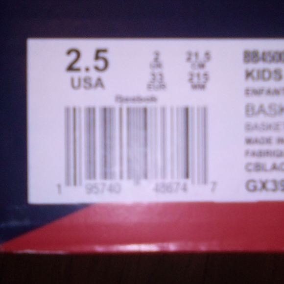 Kids Reebox - Picture 7 of 7